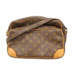 LOUIS VUITTON Brown Monogram Shoulder Bag